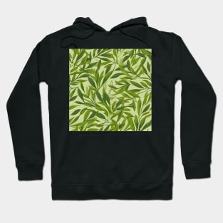 Green Leaves Pattern 23 Hoodie